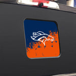 Denver Broncos NFL Rear Back Middle Window Vinyl Decal Stickers Fits Dodge Ram GMC Chevy Tacoma Ford