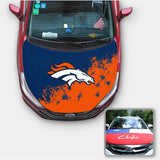 Denver Broncos NFL Car Auto Hood Engine Cover Protector