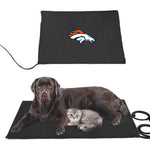 Denver Broncos NFL Pet Heating Pad Constant Heated Mat