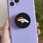 Denver Broncos NFL Pop Socket Popgrip Cell Phone Stand Airpop