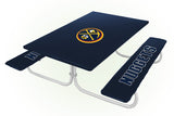 Denver Nuggets NBA Picnic Table Bench Chair Set Outdoor Cover