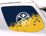 Denver Nuggets NBA Rear Side Quarter Window Vinyl Decal Stickers Fits Toyota 4Runner