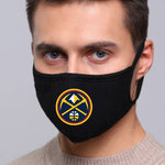 Denver Nuggets NBA Face Mask Cotton Guard Sheild 2pcs