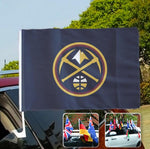 Denver Nuggets NBA Car Window Flag