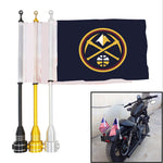 Denver Nuggets NBA Motocycle Rack Pole Flag