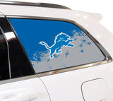 Detroit Lions NFL Rear Side Quarter Window Vinyl Decal Stickers Fits Jeep Grand