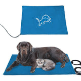 Detroit Lions NFL Pet Heating Pad Constant Heated Mat