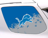 Detroit Lions NFL Rear Side Quarter Window Vinyl Decal Stickers Fits Toyota 4Runner