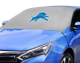 Detroit Lions NFL Car SUV Front Windshield Snow Cover Sunshade