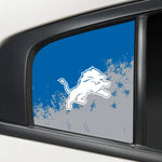 Detroit Lions NFL Rear Side Quarter Window Vinyl Decal Stickers Fits Dodge Charger