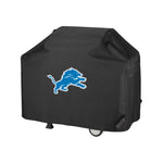 Detroit Lions NFL BBQ Barbeque Outdoor Black Waterproof Cover