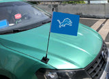 Detroit Lions NFL Car Hood Flag