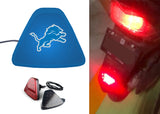 Detroit Lions NFL Car Motorcycle tail light LED brake flash Pilot rear