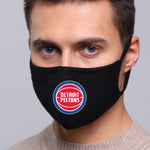 Detroit Pistons NBA Face Mask Cotton Guard Sheild 2pcs