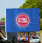 Detroit Pistons NBA Car Window Flag