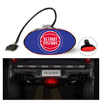 Detroit Pistons NBA Hitch Cover LED Brake Light for Trailer