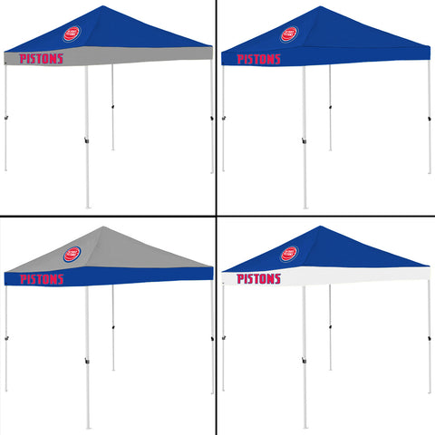 Detroit Pistons NBA Popup Tent Top Canopy Cover