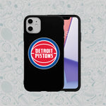 Phone Case Rubber Plastic NBA-Detroit Pistons Print