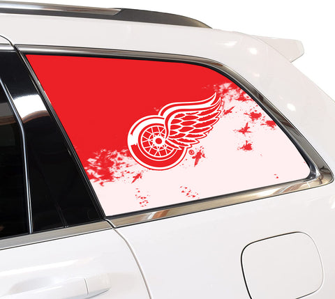 Detroit Red Wings NHL Rear Side Quarter Window Vinyl Decal Stickers Fits Jeep Grand