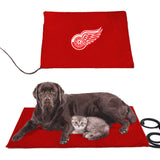 Detroit Red Wings NHL Pet Heating Pad Constant Heated Mat