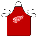 Detroit Red Wings NHL BBQ Kitchen Apron Men Women Chef