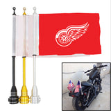 Detroit Red Wings NHL Motocycle Rack Pole Flag