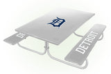 Detroit Tigers MLB Picnic Table Bench Chair Set Outdoor Cover