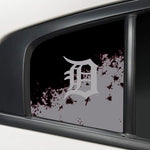 Detroit Tigers MLB Rear Side Quarter Window Vinyl Decal Stickers Fits Dodge Charger