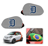 Detroit Tigers MLB Car rear view mirror cover-View Elastic