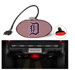 Detroit Tigers MLB Hitch Cover LED Brake Light for Trailer