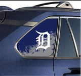 Detroit Tigers MLB Rear Side Quarter Window Vinyl Decal Stickers Fits Toyota Rav4