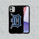 Phone Case Rubber Plastic MLB-Detroit Tigers Print
