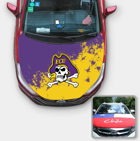 East Carolina Pirates NCAA Car Auto Hood Engine Cover Protector