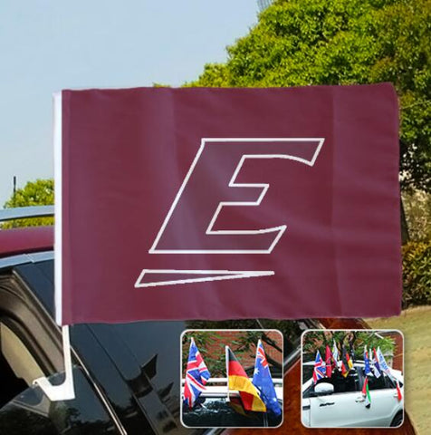 Eastern Kentucky Colonels NCAAB Car Window Flag