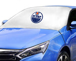 Edmonton Oilers NHL Car SUV Front Windshield Snow Cover Sunshade