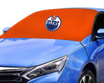 Edmonton Oilers NHL Car SUV Front Windshield Snow Cover Sunshade