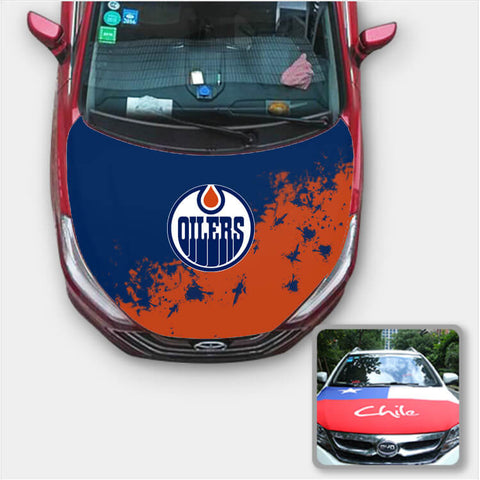 Edmonton Oilers NHL Car Auto Hood Engine Cover Protector