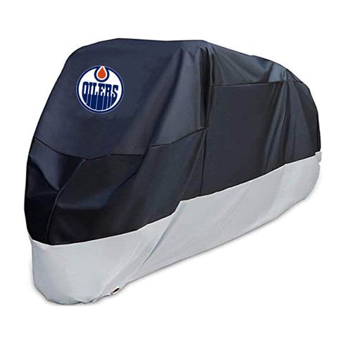 Edmonton Oilers NHL Outdoor Motorcycle Cover