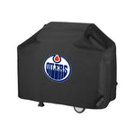 Edmonton Oilers NHL BBQ Barbeque Outdoor Black Waterproof Cover