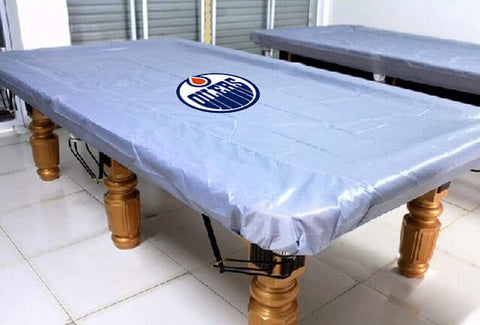 Edmonton Oilers NHL Billiard Pingpong Pool Snooker Table Cover