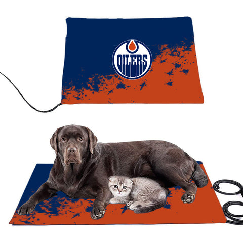 Edmonton Oilers NHL Pet Heating Pad Constant Heated Mat