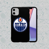 Phone Case Rubber Plastic NHL-Edmonton Oilers Print