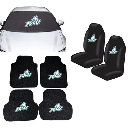 FGCU Eagles NCAA Car Front Windshield Cover Seat Cover Floor Mats