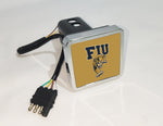 FIU Panthers NCAA Hitch Cover LED Brake Light for Trailer