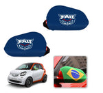 Florida Atlantic Owls NCAAB Car rear view mirror cover-View Elastic