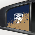 Florida Panthers NHL Rear Side Quarter Window Vinyl Decal Stickers Fits Dodge Charger