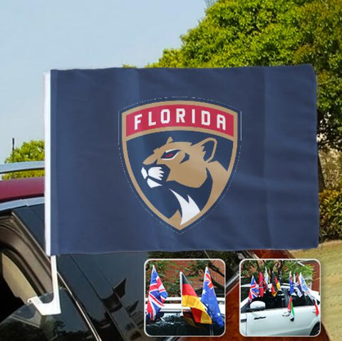 Florida Panthers NHL Car Window Flag