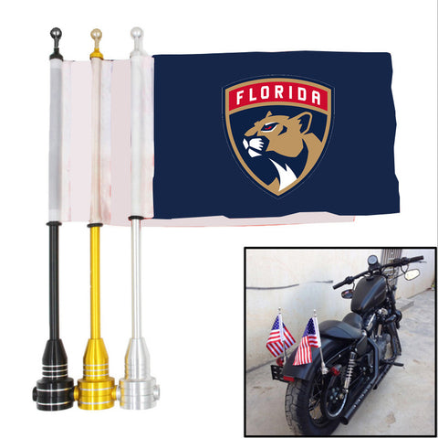 Florida Panthers NHL Motocycle Rack Pole Flag
