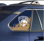 Florida Panthers NHL Rear Side Quarter Window Vinyl Decal Stickers Fits Toyota Rav4