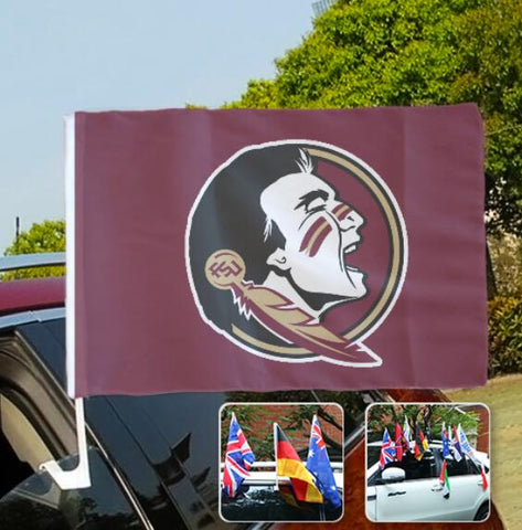 Florida State Seminoles NCAAB Car Window Flag